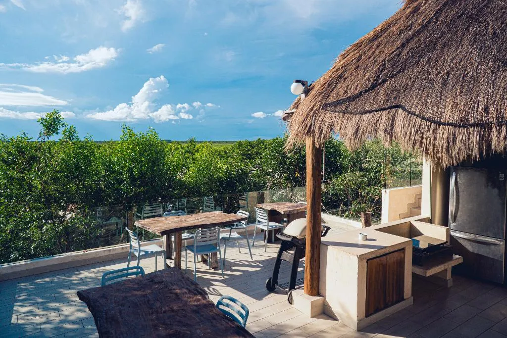 Terrace, Sunset House Tulum, Cancun Area