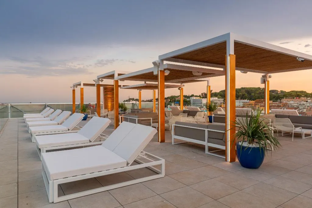 Terrace, L'Azure Hotel, Costa Brava
