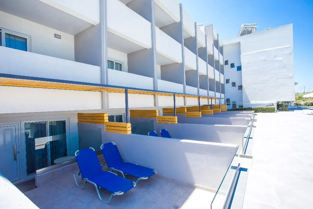 Terrace, Tsampika Hotel, Rhodes