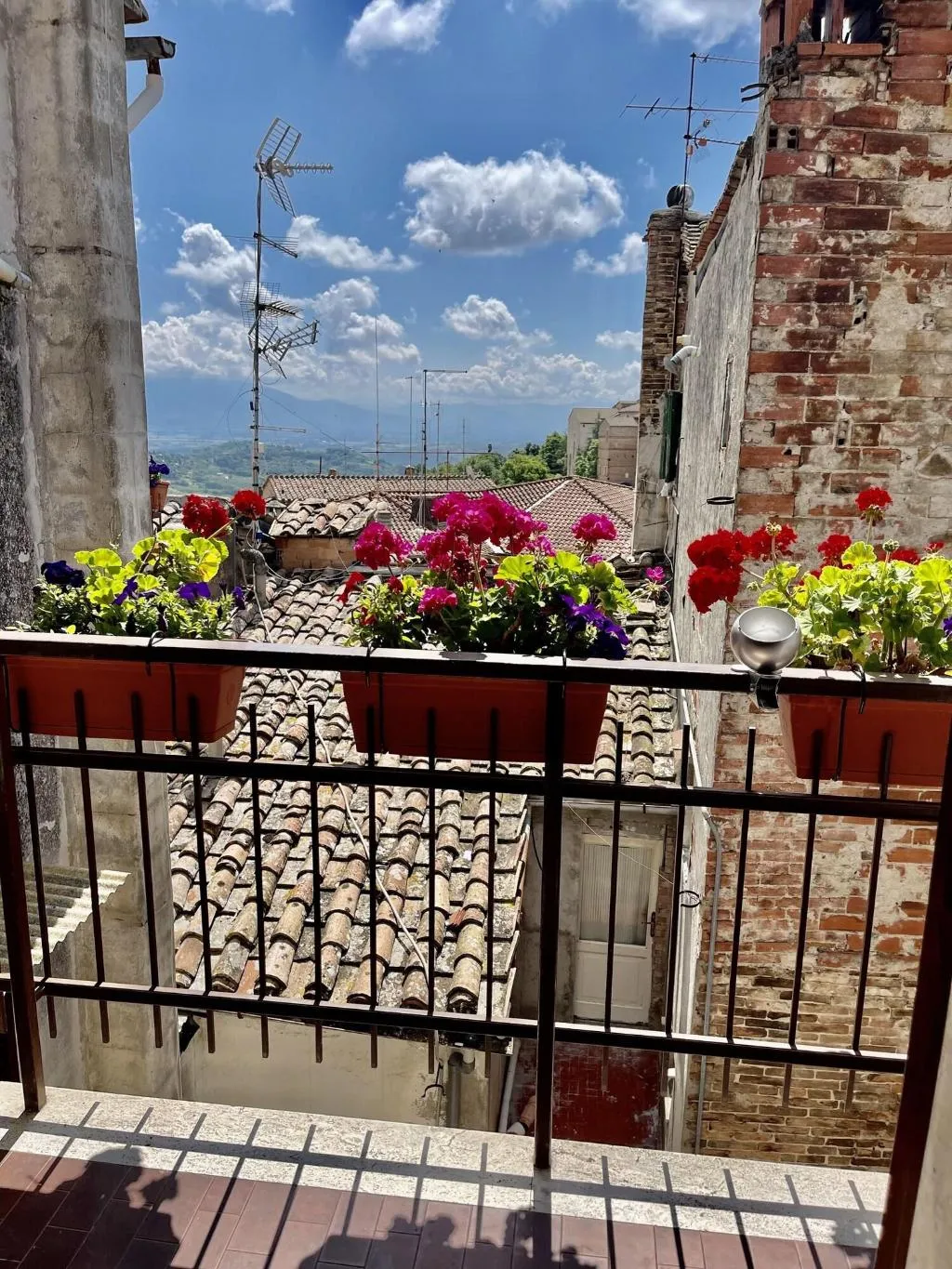 Terrace, Hotel Sant'Ercolano, Perugia