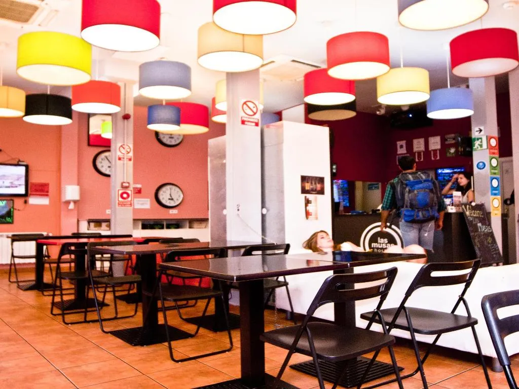 Lobby, Las Musas Hostel, Madrid
