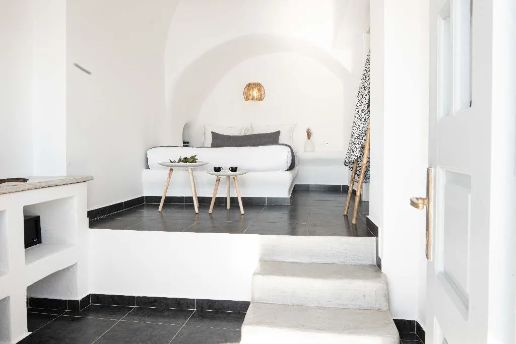 DOUBLE SEA VIEW Room, La Roka Cliffside Memories, Santorini