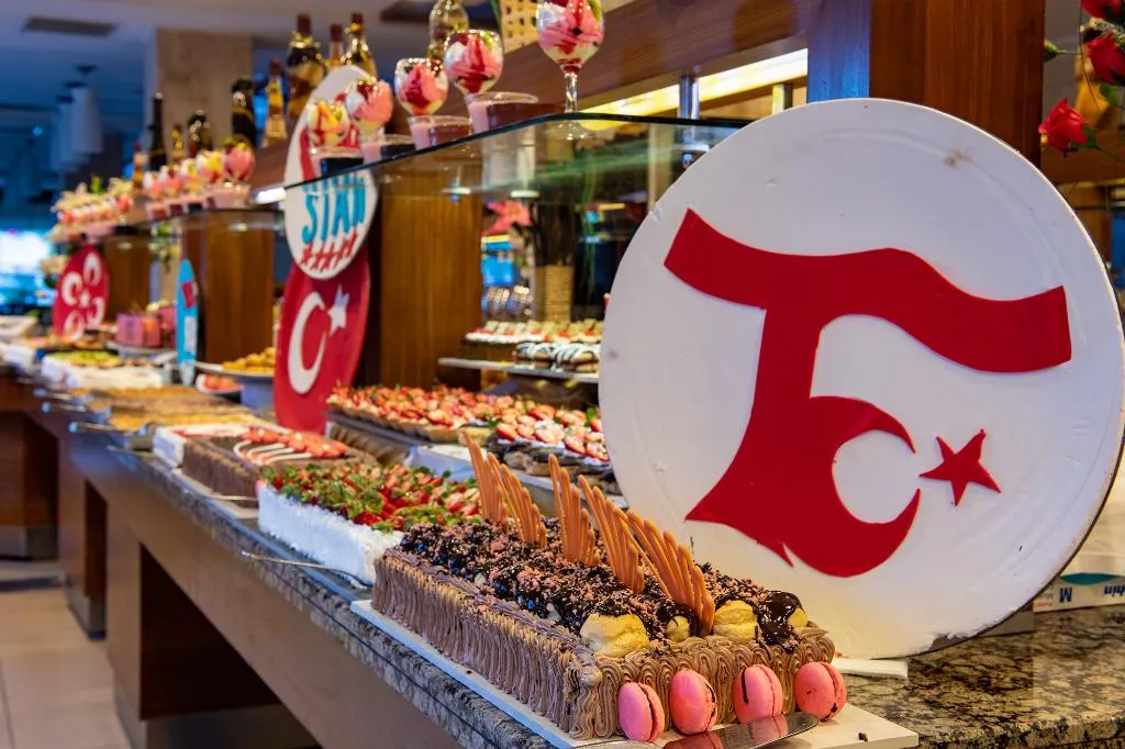 Restaurant, Viking Star Hotel, Antalya