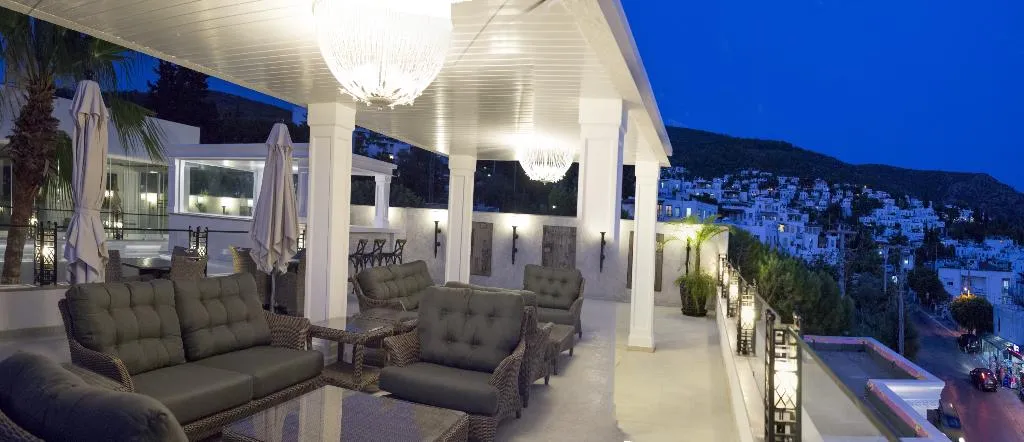 Terrace, Ena Boutique Hotel, Bodrum