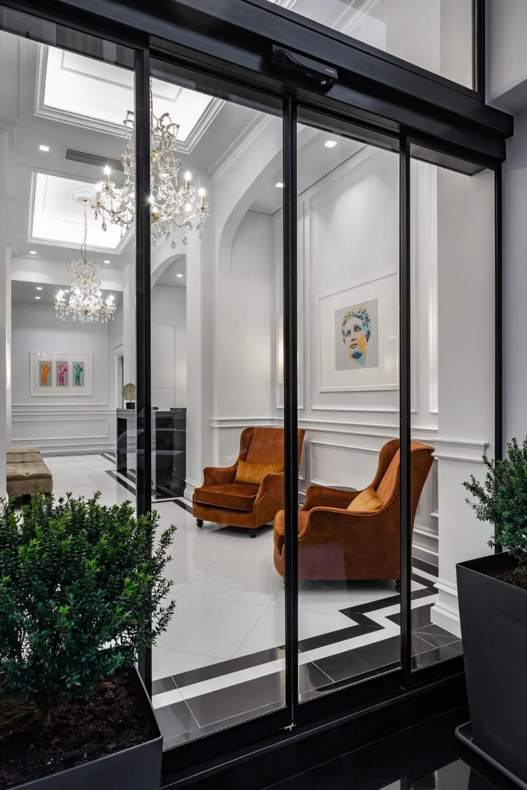 Lobby, Praxitelous Luxury Suites, Athens