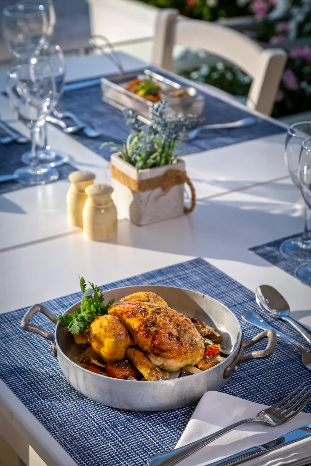 Restaurant, Nausicaa Beach, Cyprus