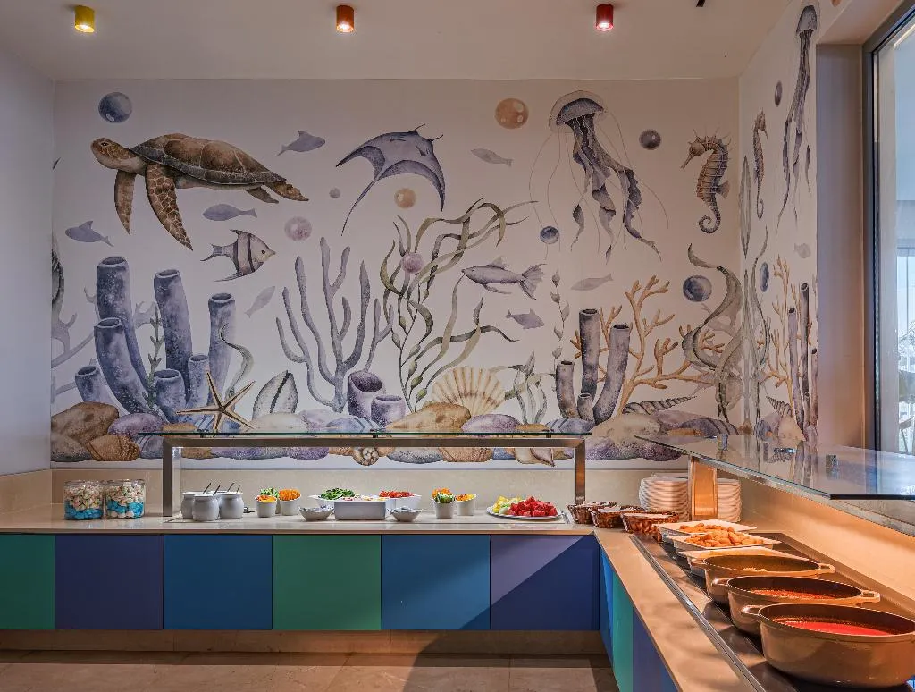 Restaurant, Blue Lagoon Queen, Halkidiki