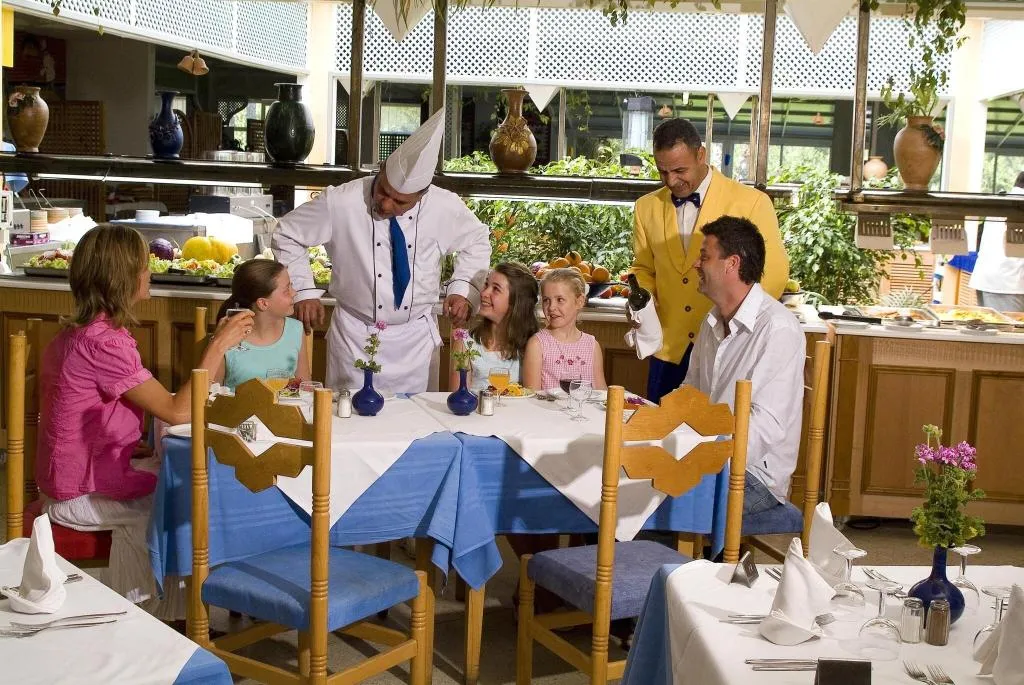 Restaurant, Sahara Beach Aquapark Resort, Tunisia