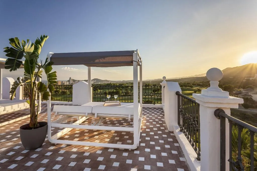 Terrace, Melia Villaitana, Costa Blanca