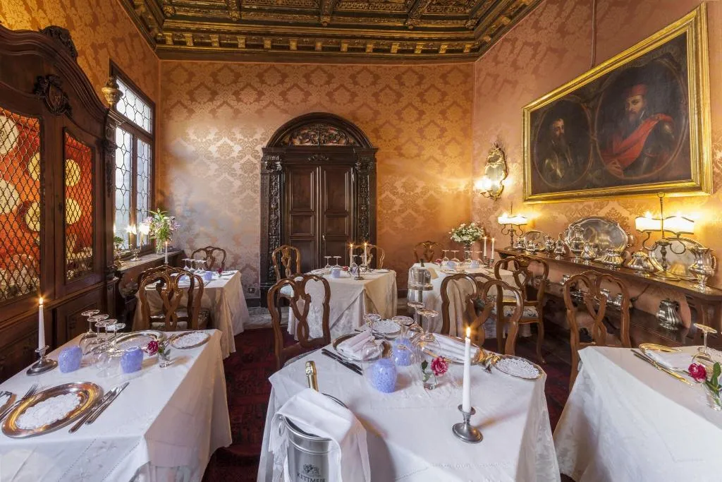 Restaurant, Palazzetto Pisani, Venice