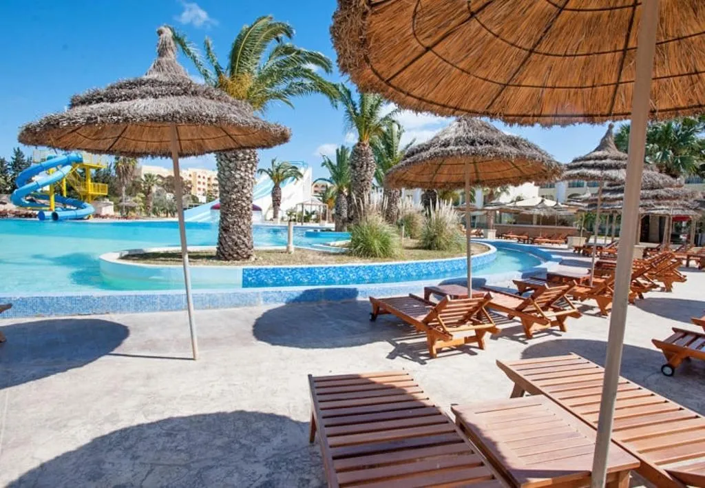Pool, Soviva resort, Tunisia