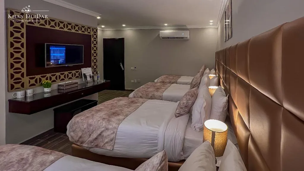 QUADRUPLE ONE BEDROOM ONE BATHROOM Room, Khan Duidar Inn - Pyramids View Rooftop, Cairo