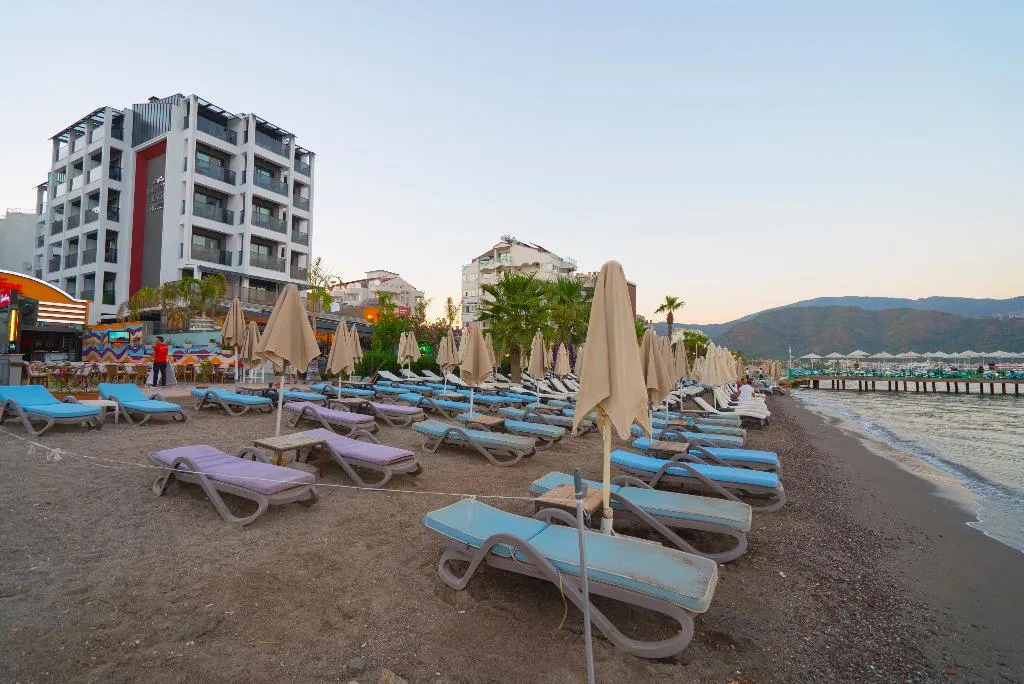 Beach, Marmaris Beach Hotel, Dalaman