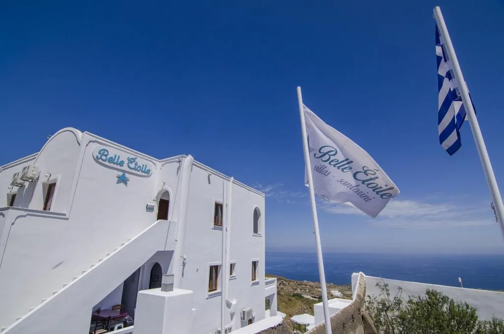 Terrace, Belle etoile Villas, Santorini