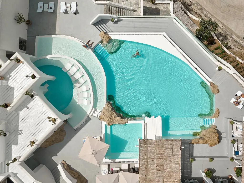Pool, Mykonos Blu, A Resort to Live, Mykonos