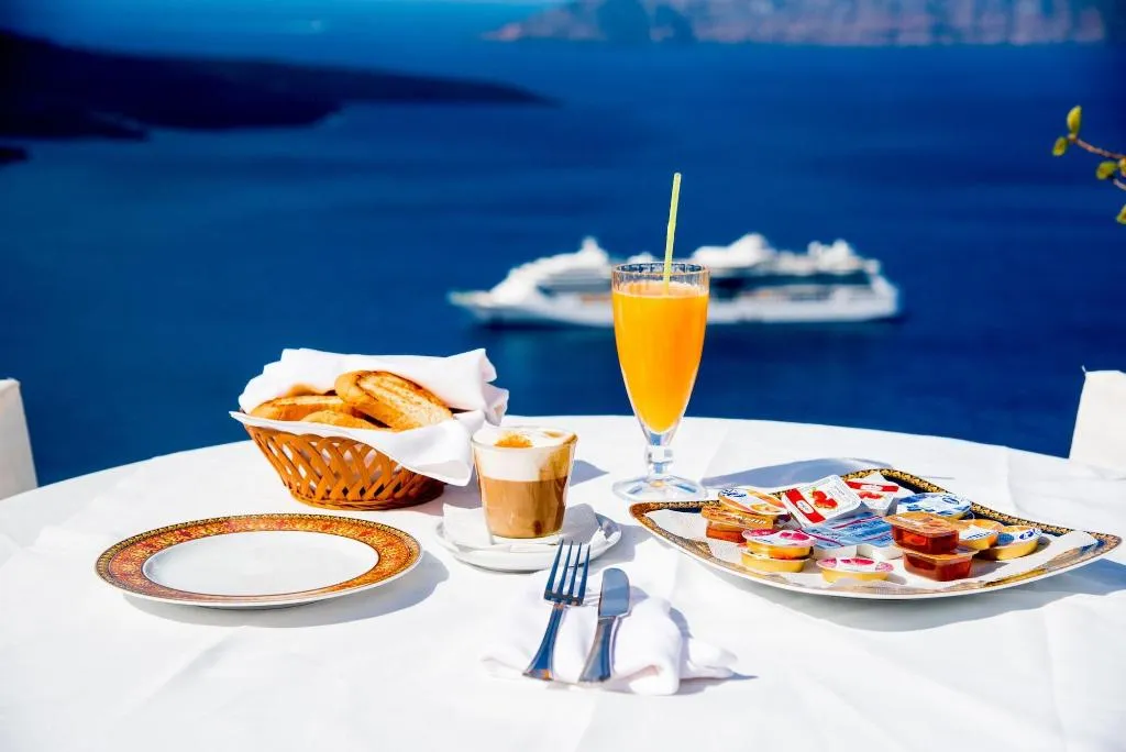 Restaurant, Kratiras View Luxury Suites, Santorini