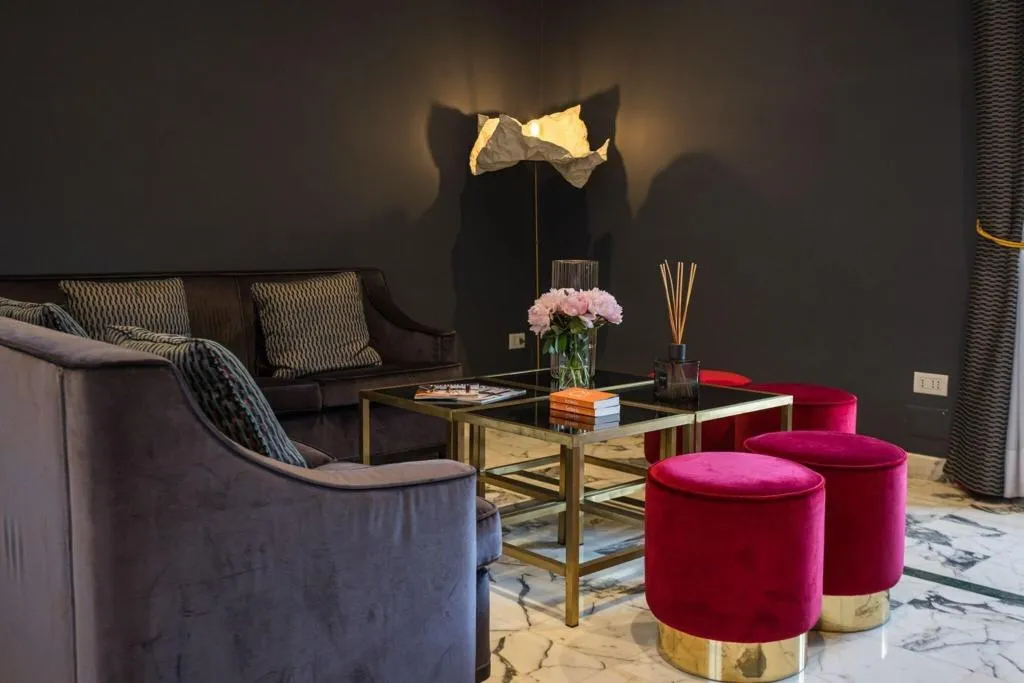 Lobby, Hotel metro 900, Naples
