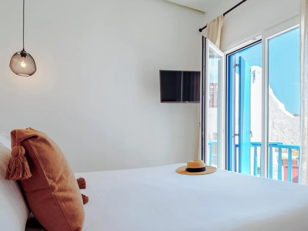 Room, Bluetopia Suites, Mykonos