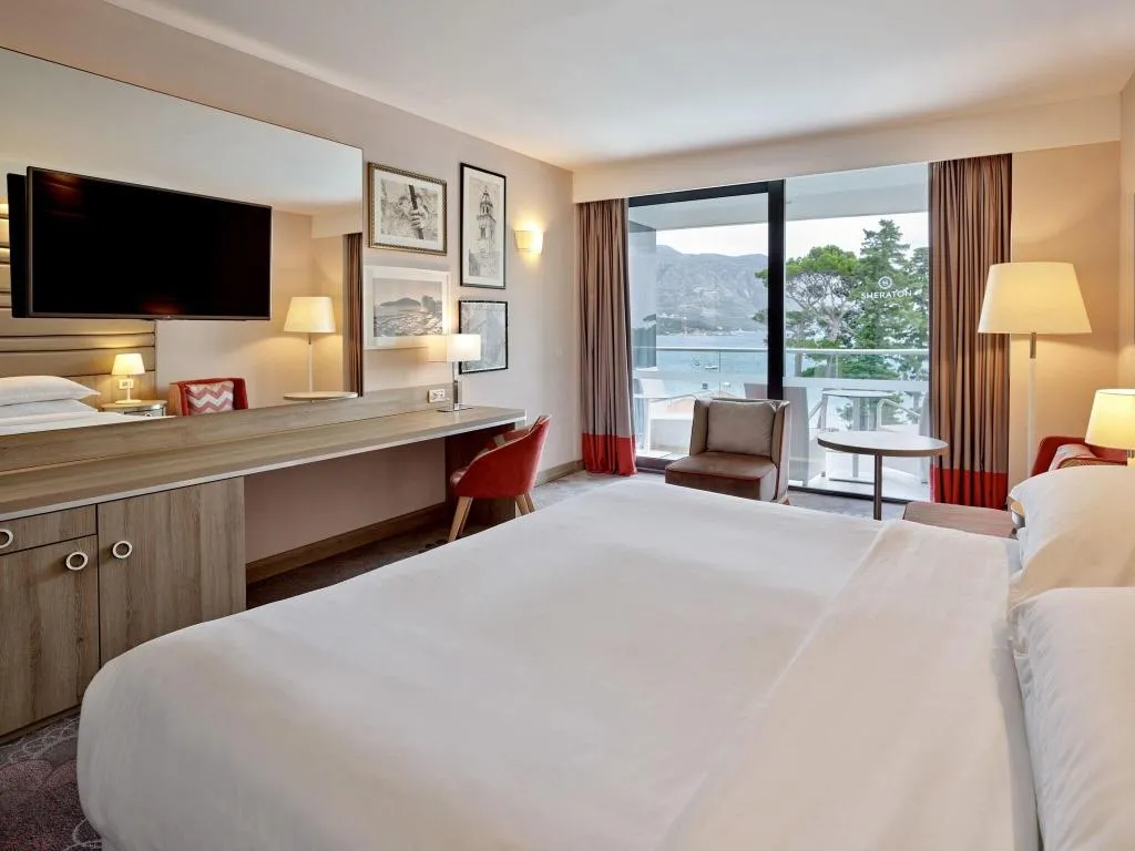 DOUBLE DELUXE SEA VIEW Room, Sheraton Dubrovnik Riviera Hotel, Dubrovnik