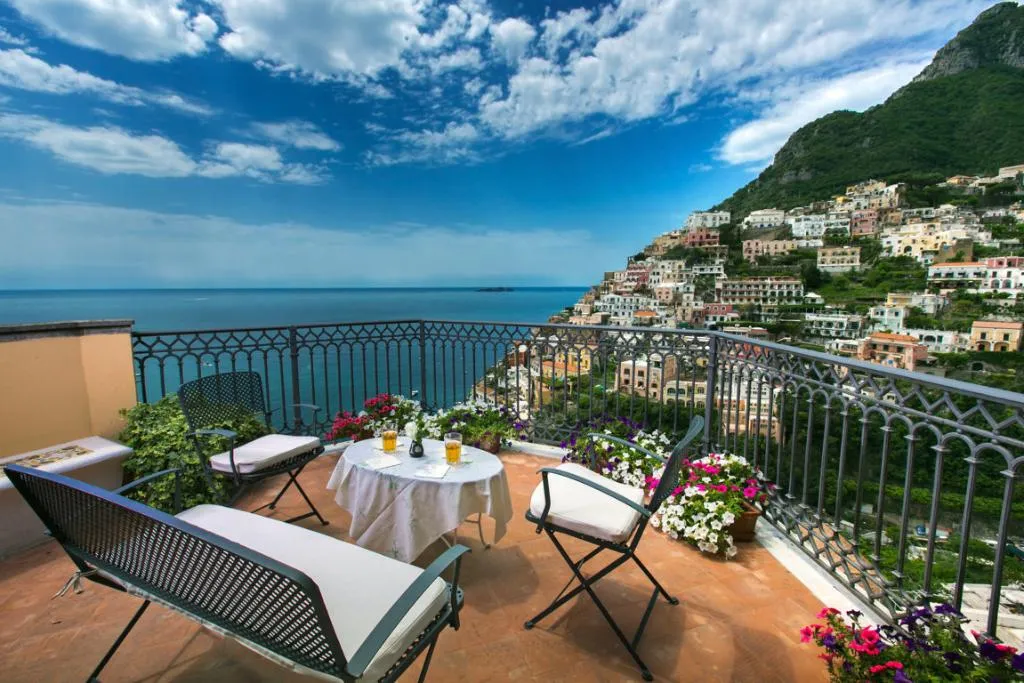 Terrace, Palazzo Margherita Positano, Naples