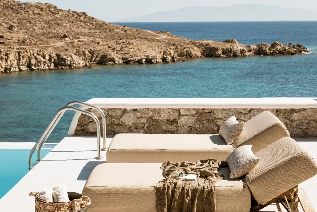VILLA BEACH FRONT Room, Casa Del Mar Mykonos Seaside Resort, Mykonos