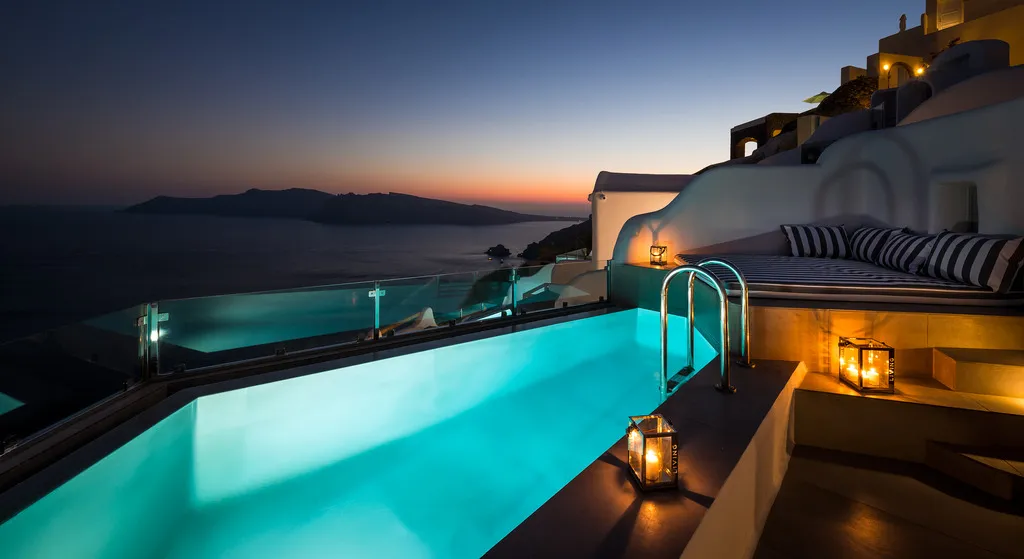 General view, Elite Luxury Suites, Santorini