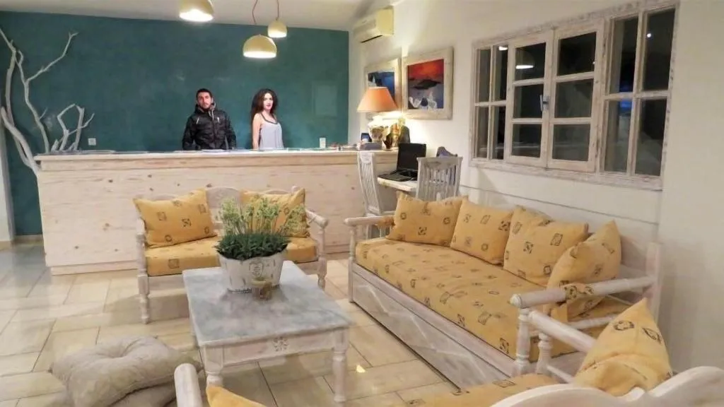 Lobby, Villa Manos, Santorini