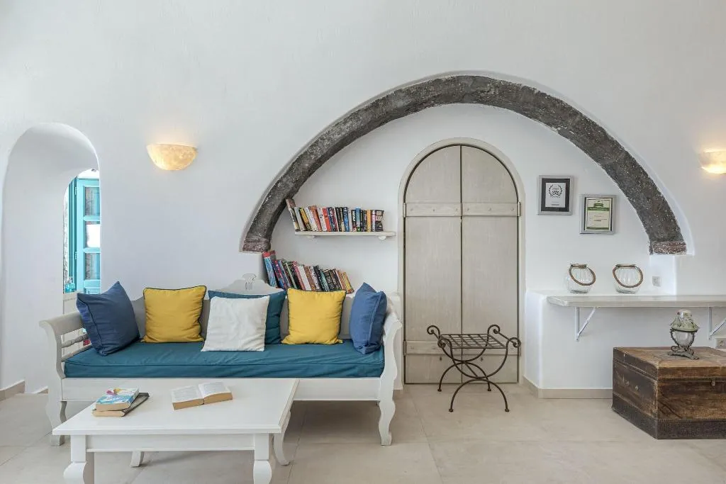 Lobby, Afroessa Hotel, Santorini