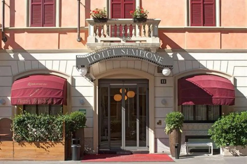 General view, Hotel Sempione, Milan