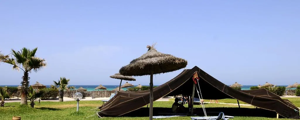 Terrace, Al Jazira Beach, Tunisia