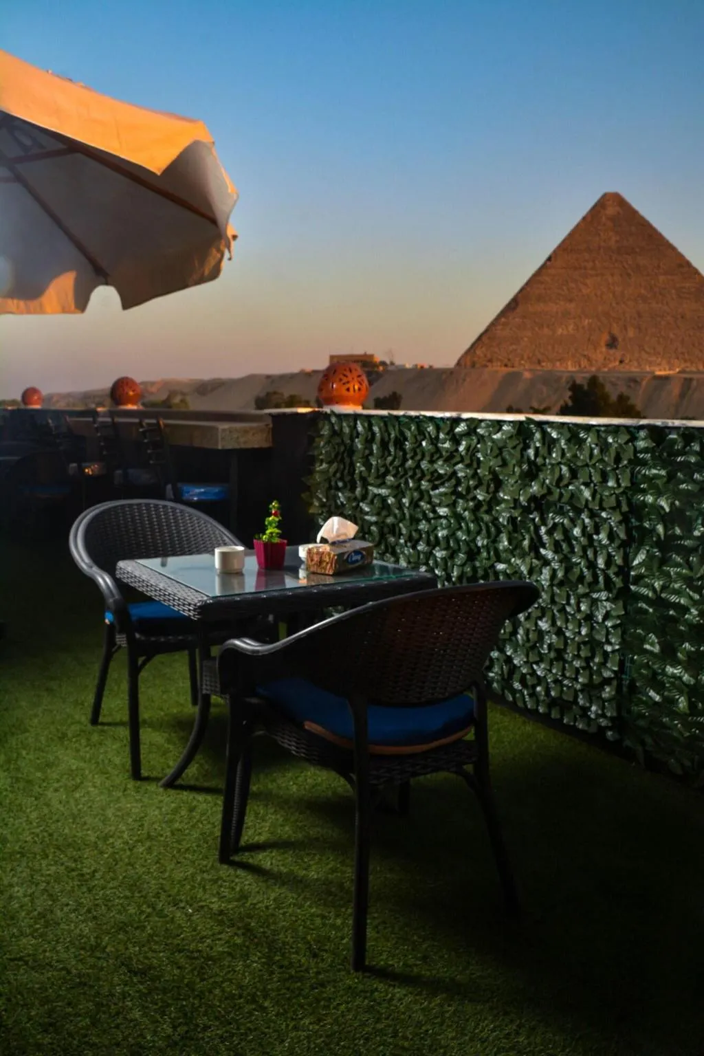 Restaurant, Turquoise Pyramids Hotel, Cairo