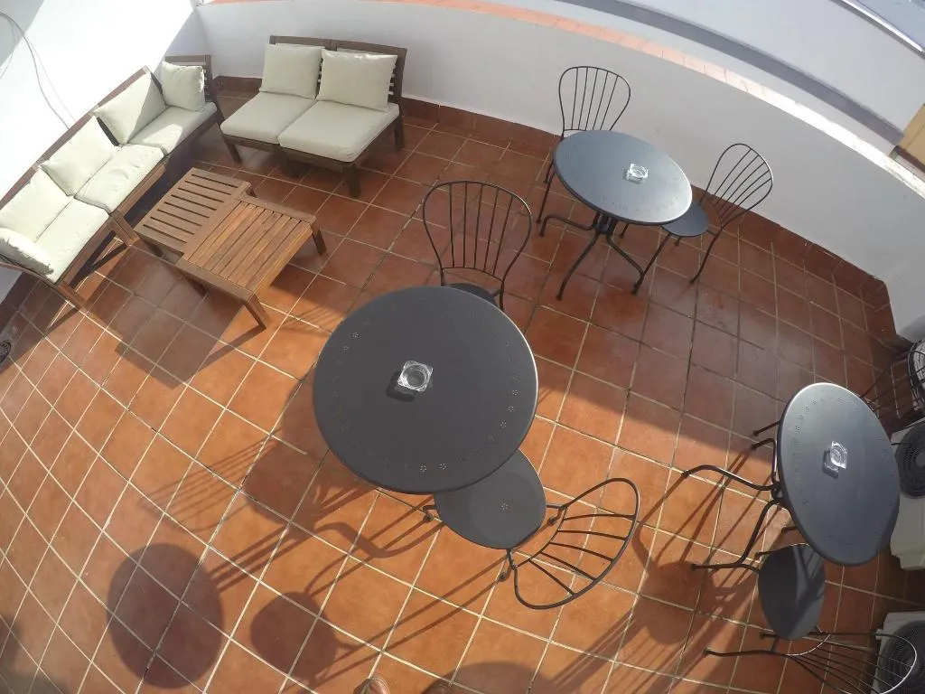 Terrace, Hostal Hom Museo, Seville