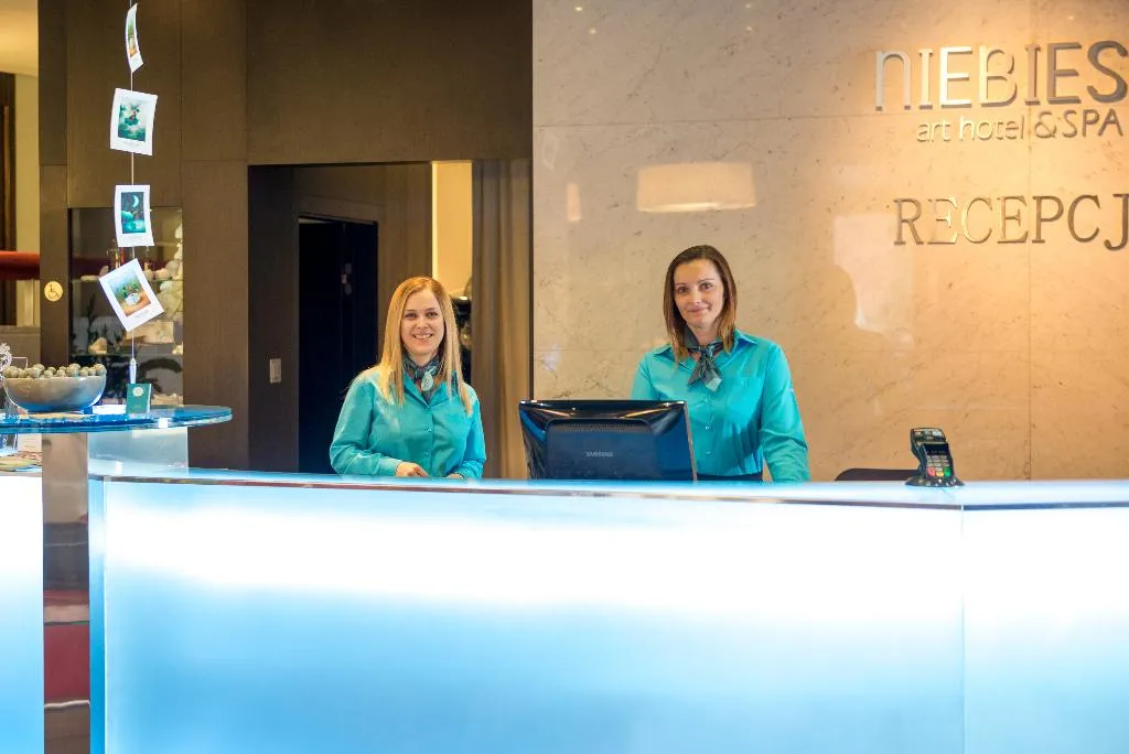 Lobby, Hotel Niebieski Art Hotel & Spa, Krakow