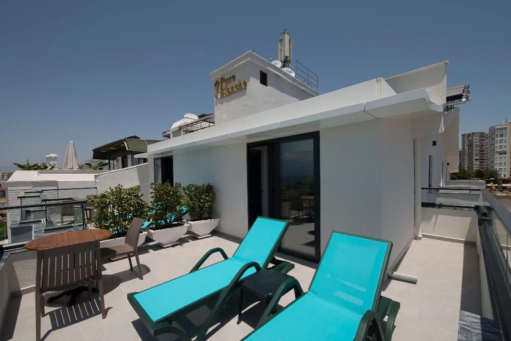 Terrace, Pure Blanche Hotel, Antalya