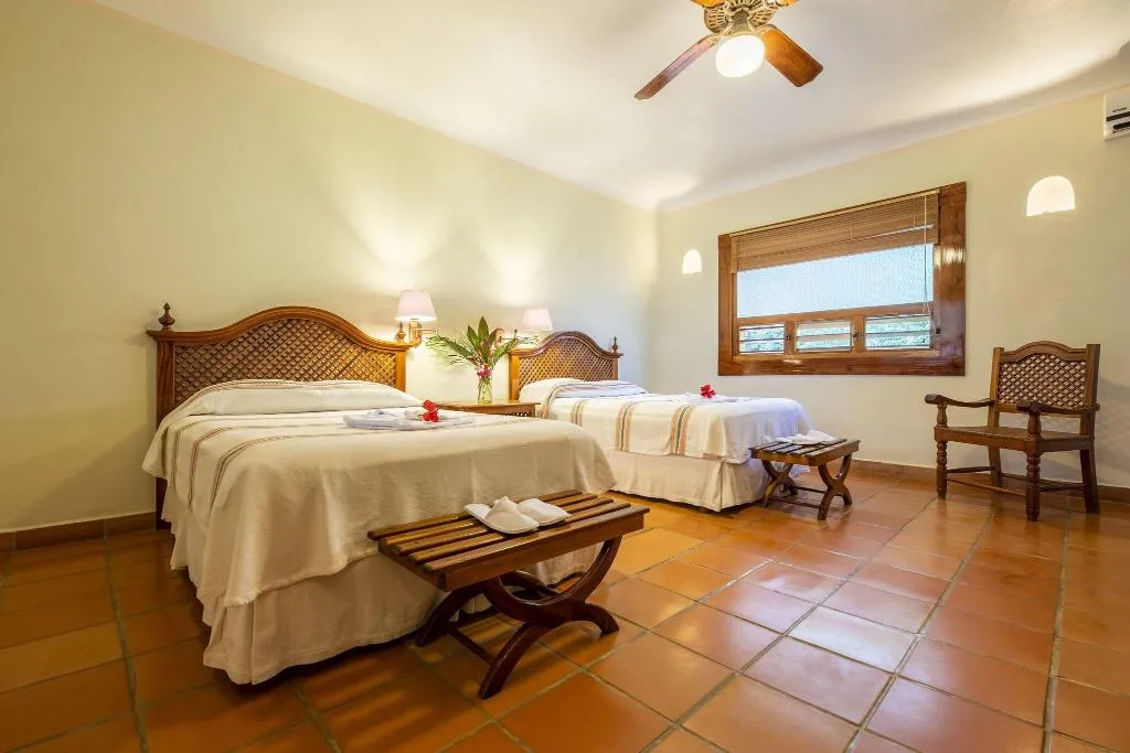 BUNGALOW TWO DOUBLE BEDS Room, The Lodge at Uxmal, Cancun Area