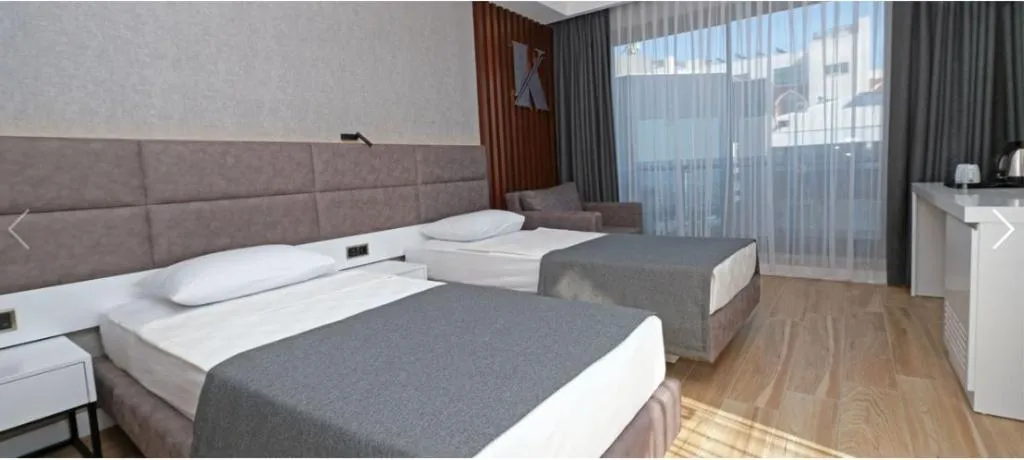DOUBLE SINGLE USE SIDE SEA VIEW Room, Kaila Beach Hotel, Antalya