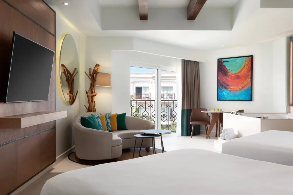 JUNIOR SUITE TWO QUEEN BEDS Room, Hyatt Vivid Playa Del Carmen - Adults Only, Playa Del Carmen