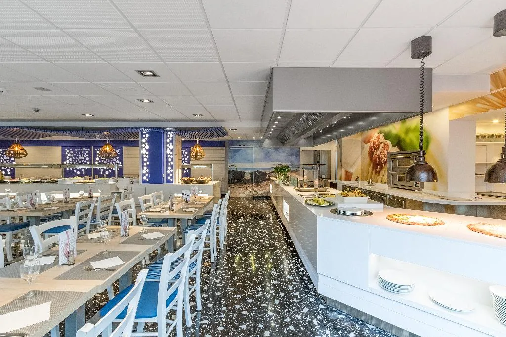 Restaurant, Apartamentos Neptuno Calella, Costa Brava