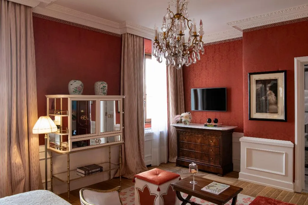 JUNIOR SUITE STANDARD Room, Helvetia & Bristol Firenze - Starhotels Collezione, Florence