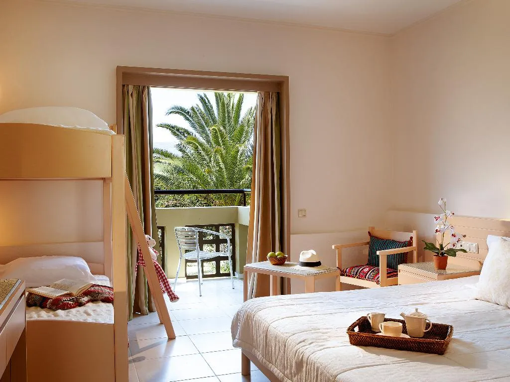 FAMILY ROOM GARDEN VIEW WITH BALCONY Room, Grecotel Meli Palace, Crete