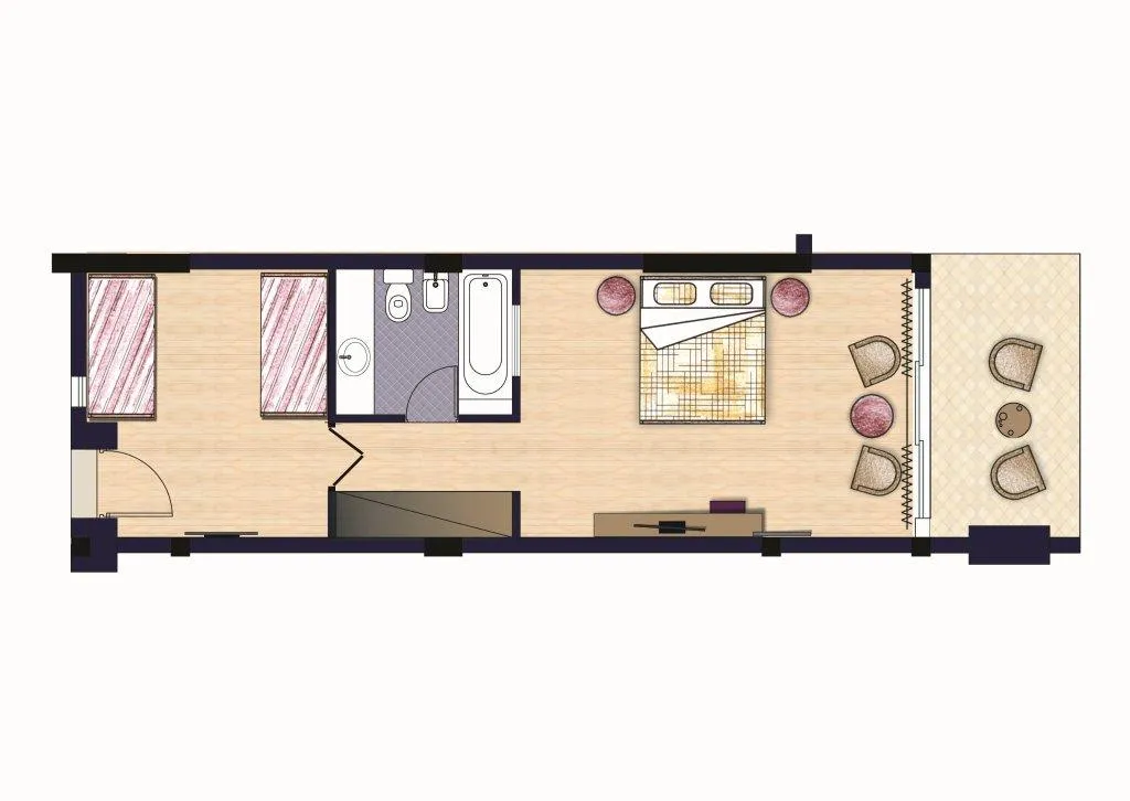 SUITE GARDEN VIEW Room, Azia Resort & Spa, Cyprus