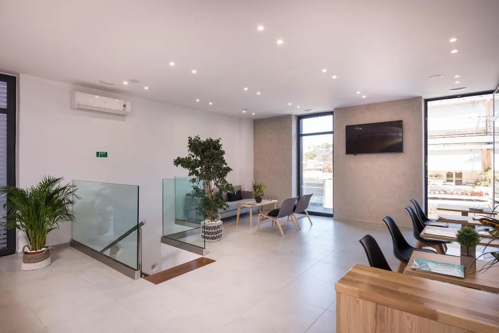 Lobby, Central City Hotel, Crete
