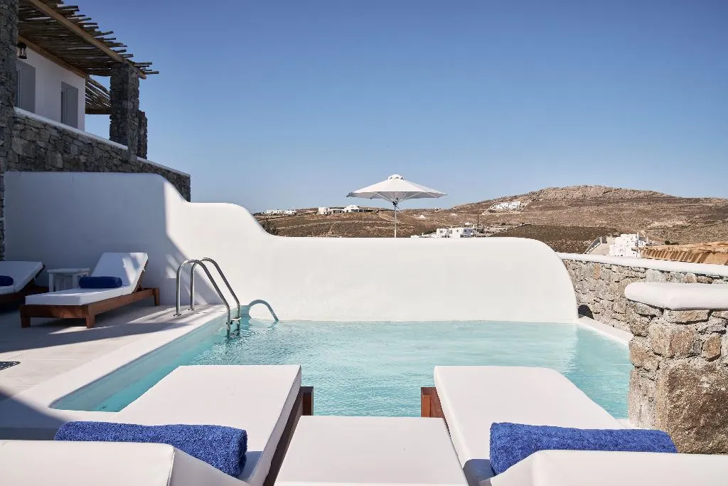 General view, Katikies Elia House Mykonos, Mykonos