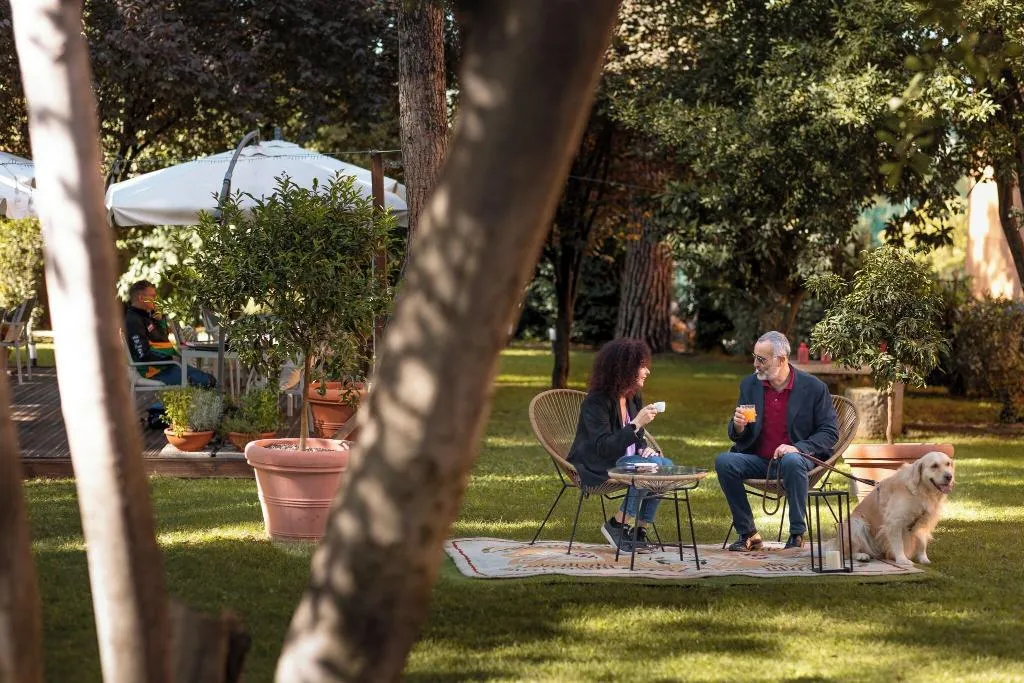 Terrace, Phi Hotel Garden Area Roma Eur, Rome