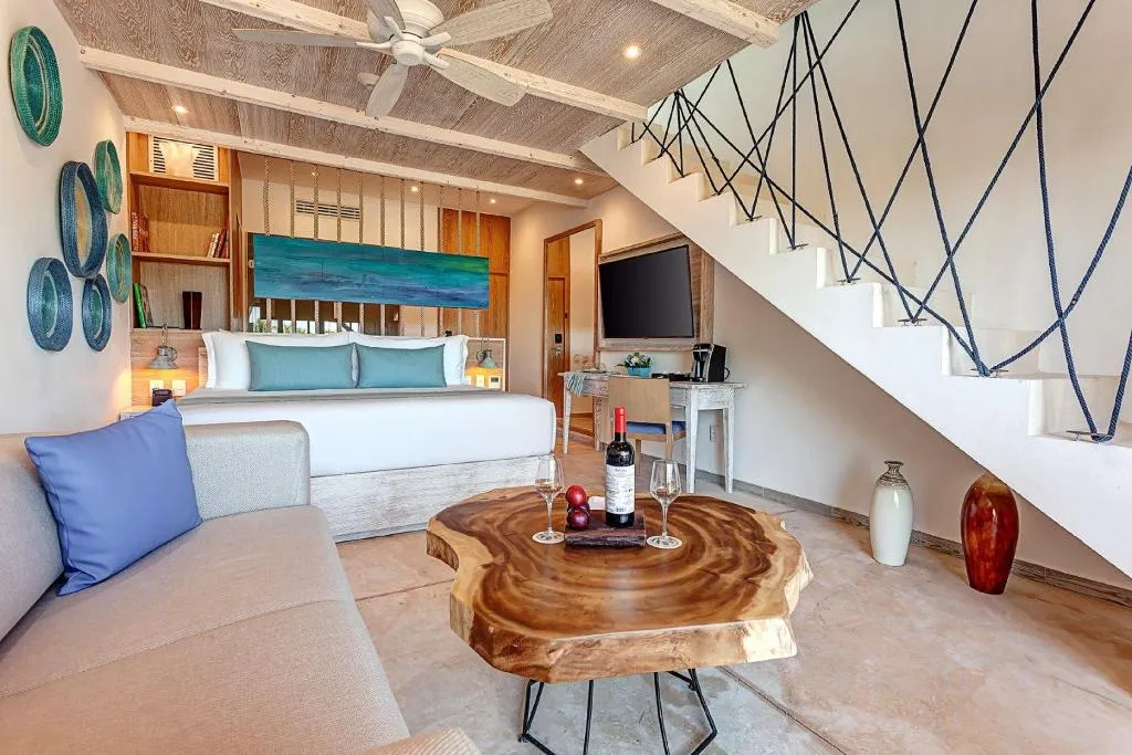 JUNIOR SUITE DELUXE OCEAN VIEW Room, Mystique Holbox by Royalton, A Tribute Portfolio, Cancun Area