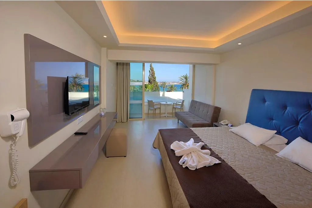 Double or Twin DELUXE SEA VIEW Room, Nelia Beach Hotel & Spa, Cyprus