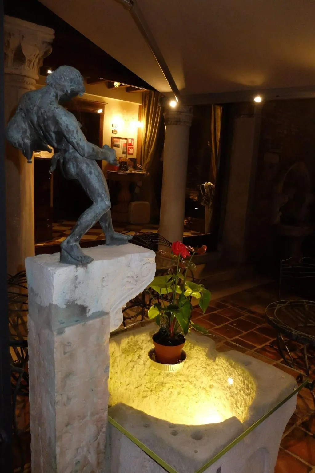 Lobby, Hotel Al Ponte Mocenigo, Venice