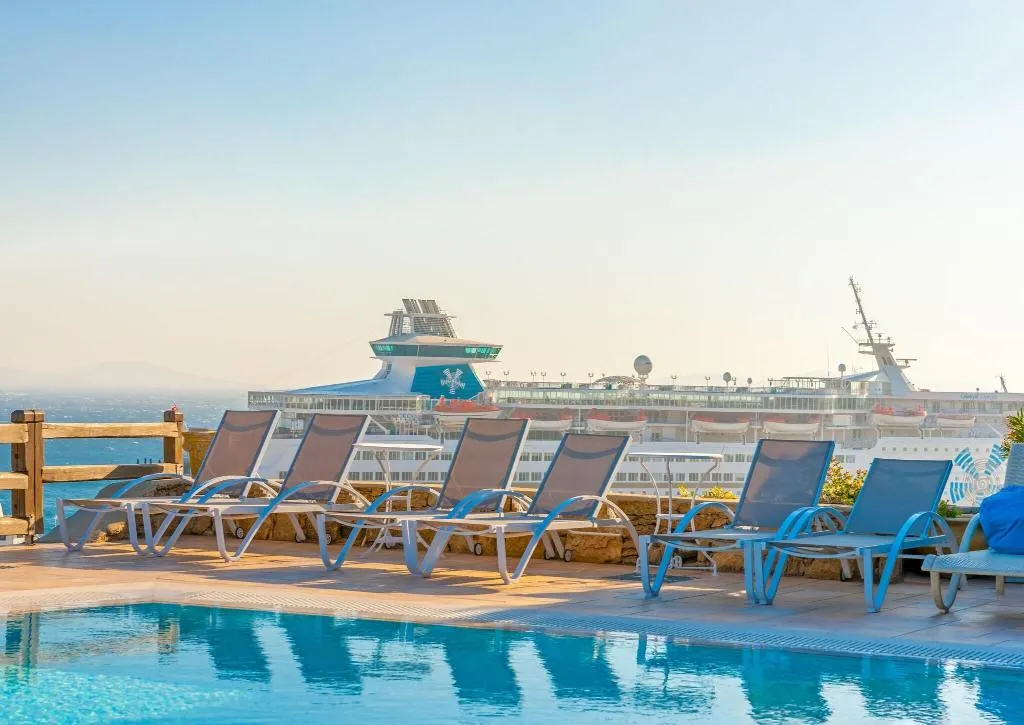 Terrace, Paradision, Mykonos