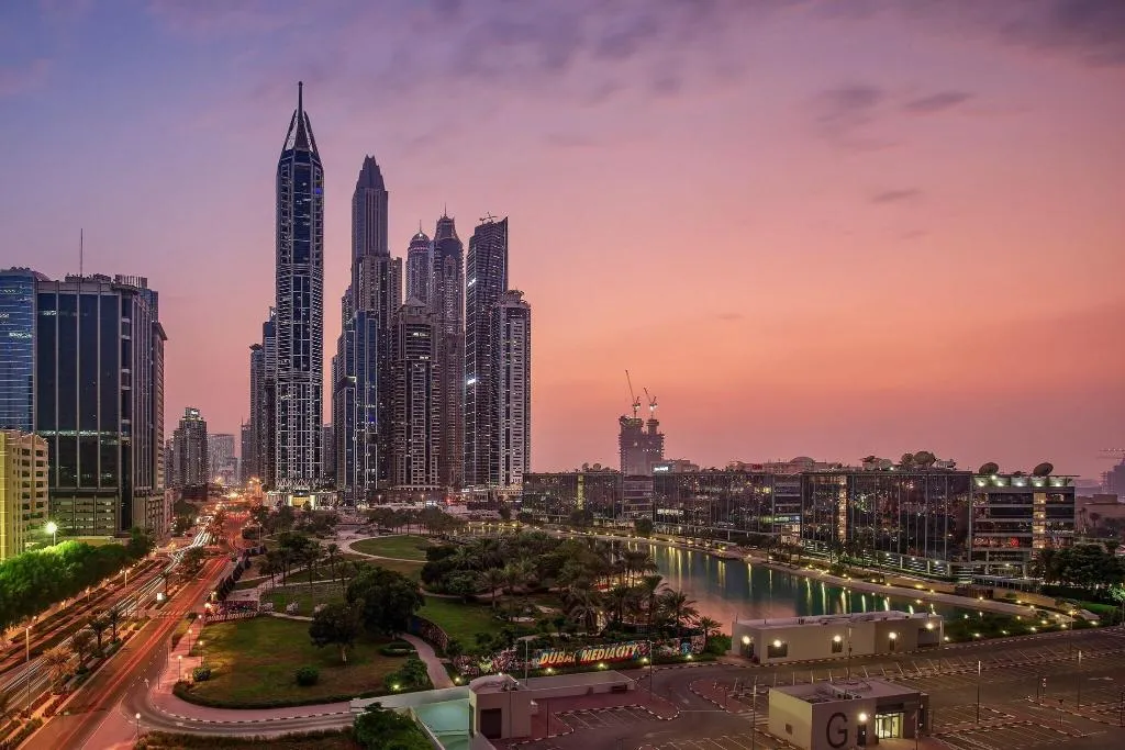 General view, Radisson Blu Hotel, Dubai Media City, Dubai