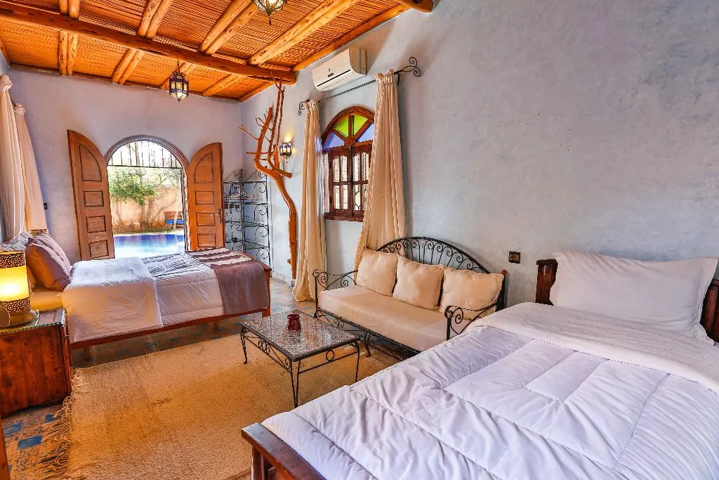 DOUBLE DELUXE POOL VIEW Room, Riad Dar Etto, Essaouira